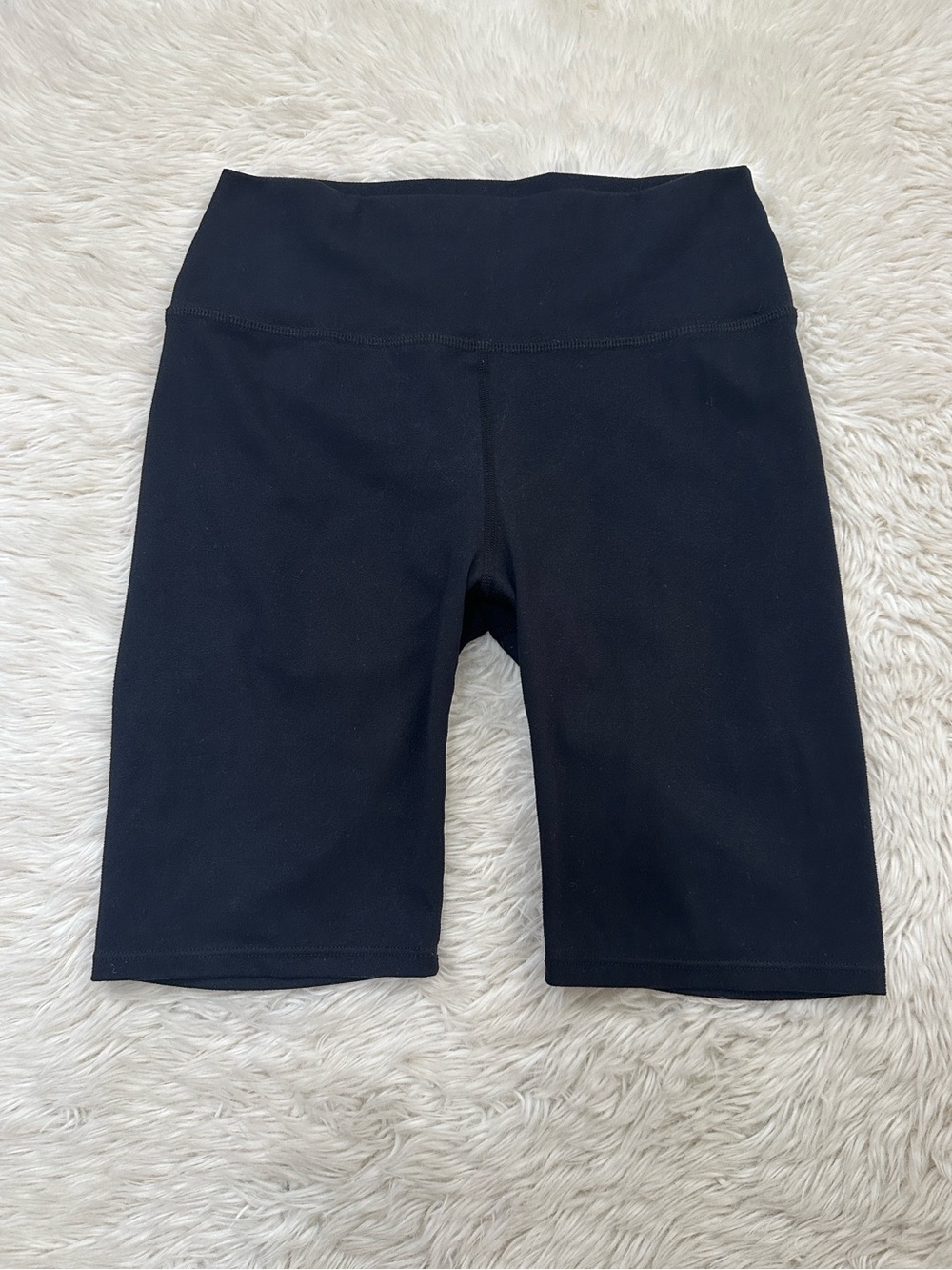 Joah brown sueded onyx Biker Shorts